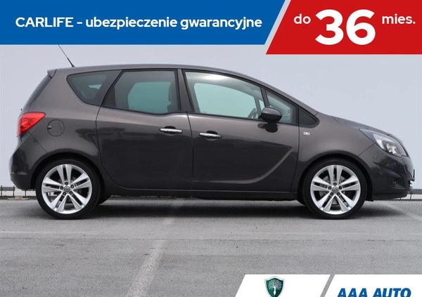 Opel Meriva cena 39000 przebieg: 106925, rok produkcji 2013 z Chodzież małe 301